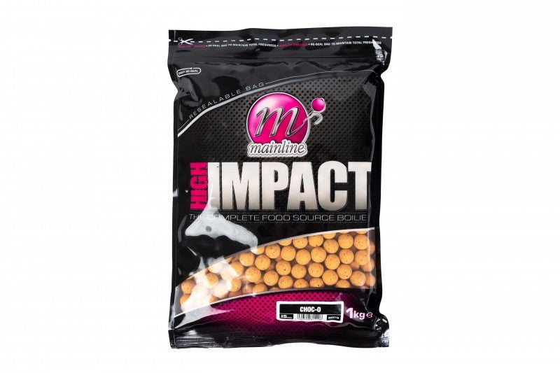 Mainline High Impact Boilies 15mm Choc-o