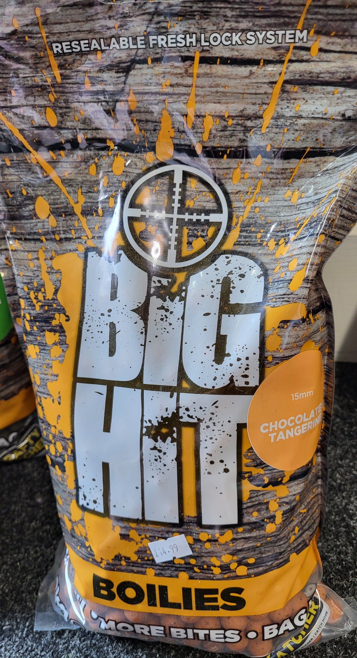Big hit 15m Boilies Chocolate & Tangerine