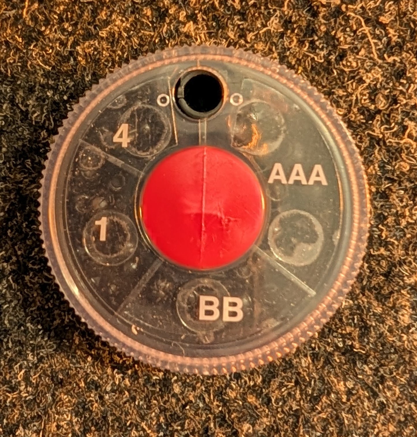 4 Compartment Round AAA/BB/1/4