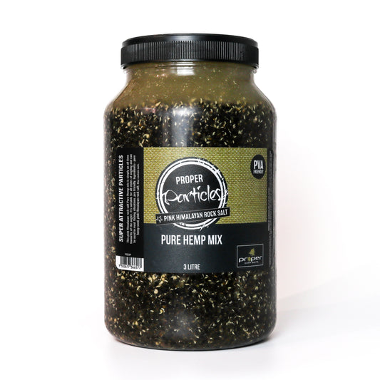 Proper Carp Baits Pure Hemp Particle PVA Friendly 3 litre