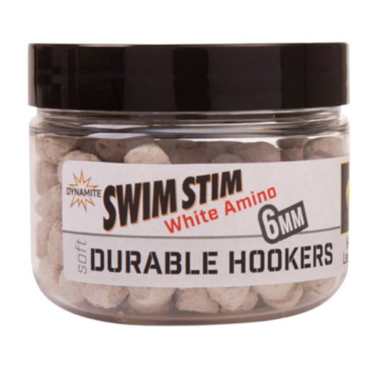 Dynamite Swim Stim White Amino 6mm Hookers