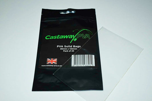 Castaway PVA 60MM X 105MM SOLID BAGS 25