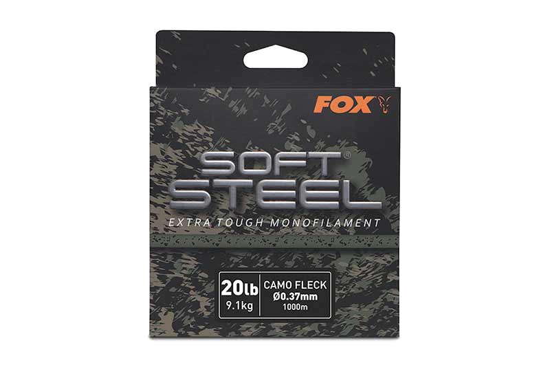 Soft Steel Fleck Camo Mono 20lb (9.1kg) 0.37mm x 1000m