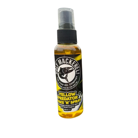 Holy Mackerel Yellow Predator Shake N Spray
