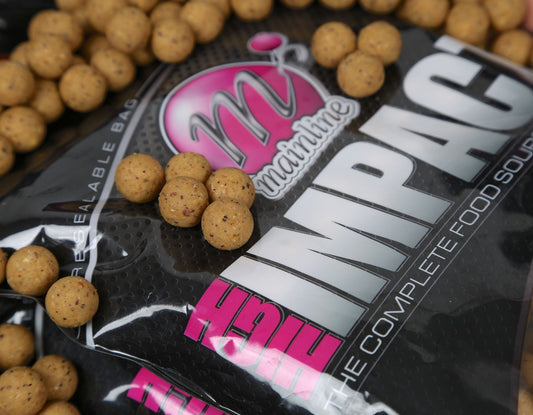 Mainline High Impact Boilies. HIGH Leaked Pineapple 15mm