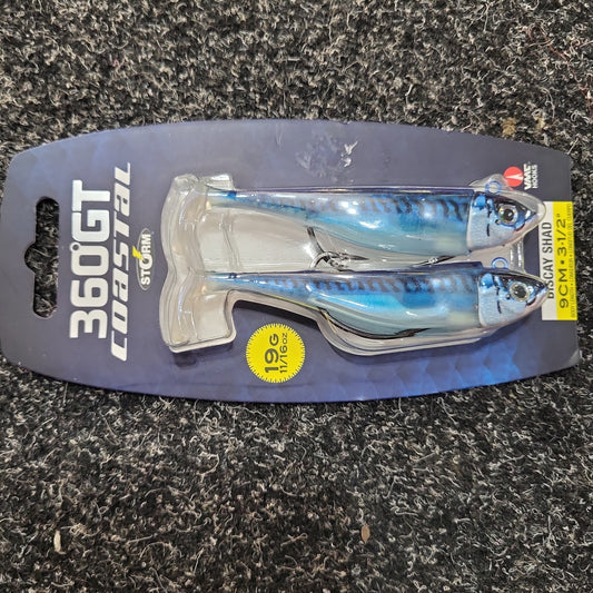 Strom 360GT Coastal Biscay Shad 9cm ( Blue Mackerel )