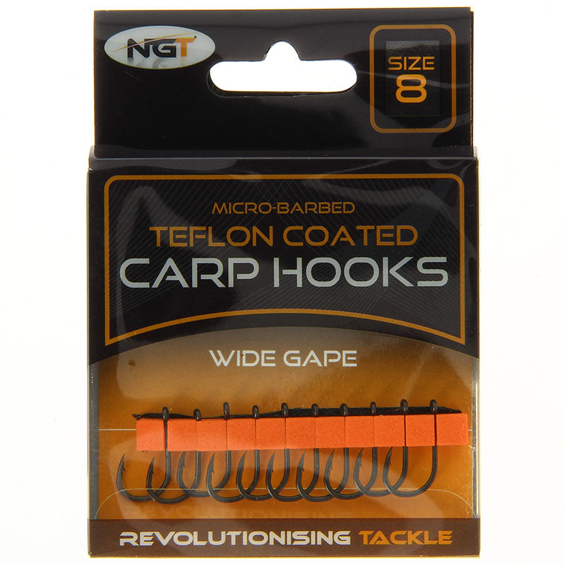 CARP HOOKS WIDE GAPE