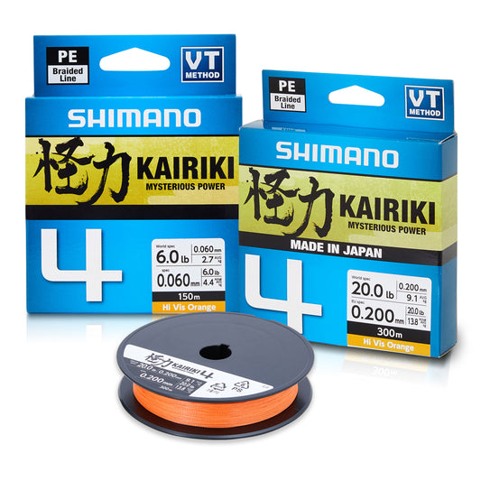 Shimano Kairiki Braided Line 20lb Colour - Steel Grey