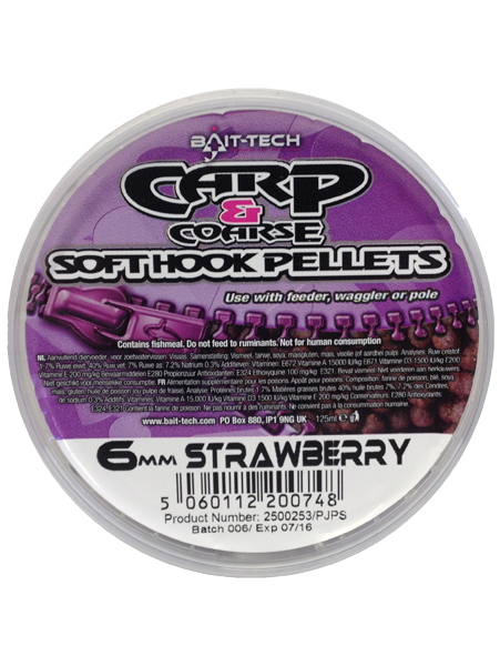 CARP&COARSE Soft Hook STRAWBERRY 6MM