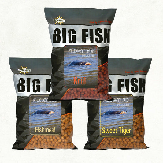 Dynamite Big Fish Floating Feed Pellets Sweet Tiger