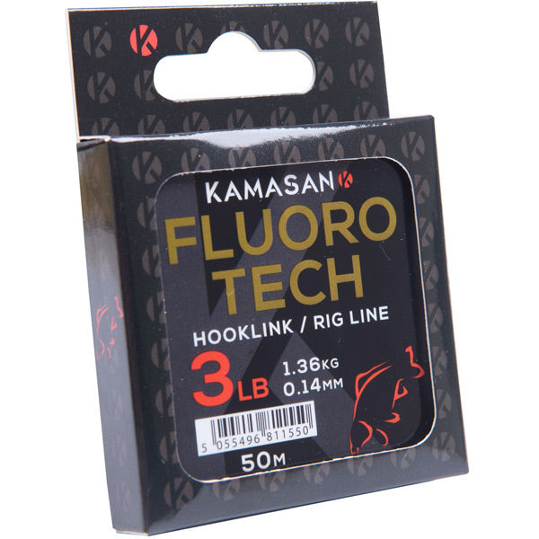 Kamasan Fluoro Tech Rig Line 2lb Hooklink/Rig line