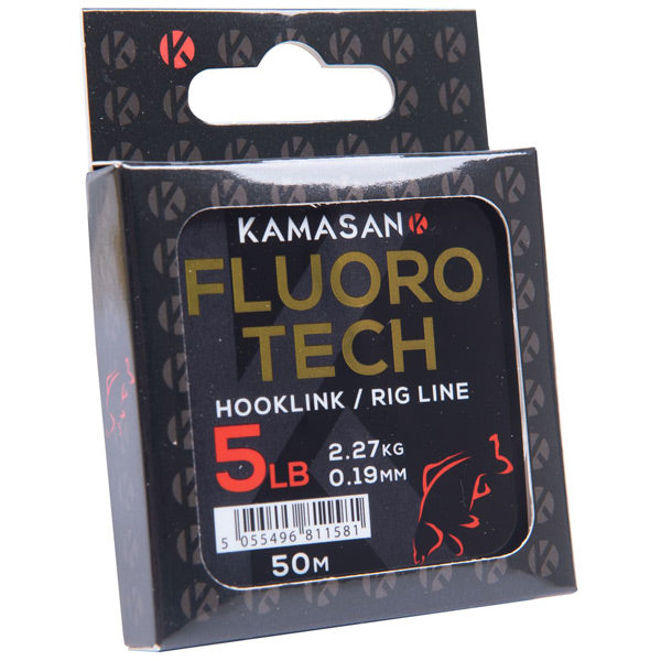 Kamasan Fluoro Tech Rig Line 5lb Hooklink / Rig Line