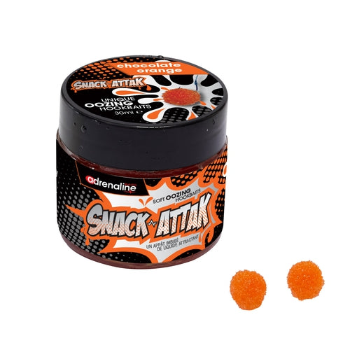 Midd Adrenaline Snack Attack Chocolate Orange 30ml Oozing Hookbaits