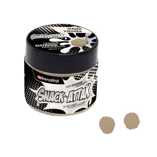 MIDDY Adrenline Snack- Attack White Vanilla Ozzing Hook Bait 30ml