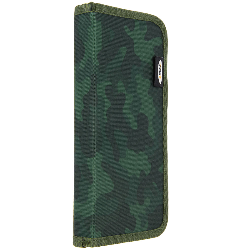 NGT Stiff Rig 940 Camo - Stiff Rig Wallet with Pins