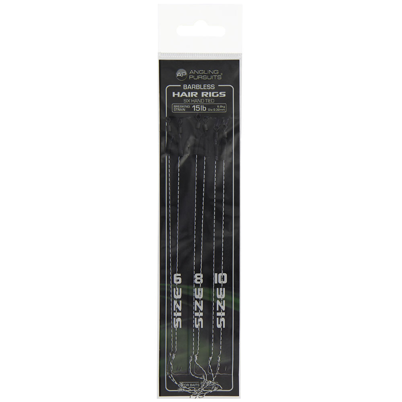 BARBLESS HAIR RIGS 6 PACK