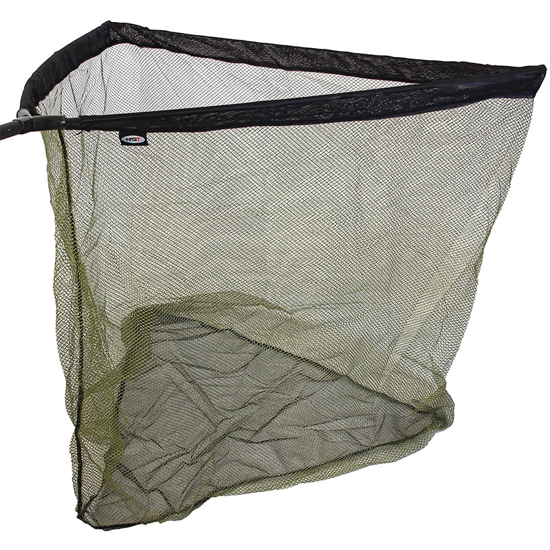 NGT 36' Specimen Net - Two-Tone Mesh with Metal 'V' Block and Stink Bag