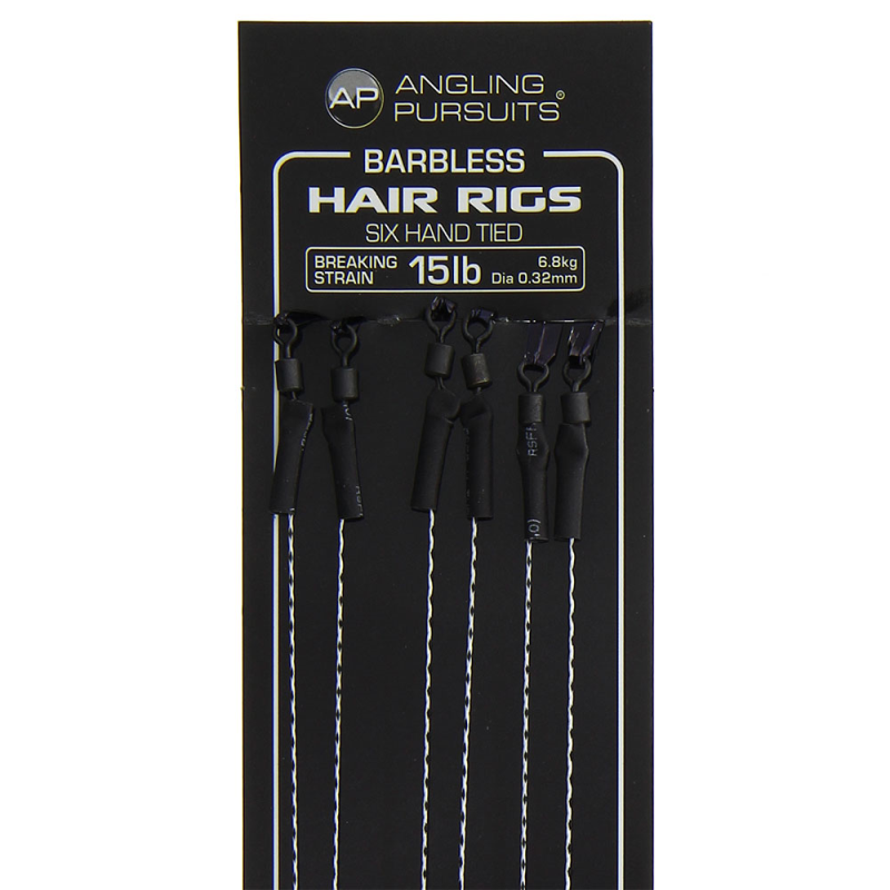 BARBLESS HAIR RIGS 6 PACK