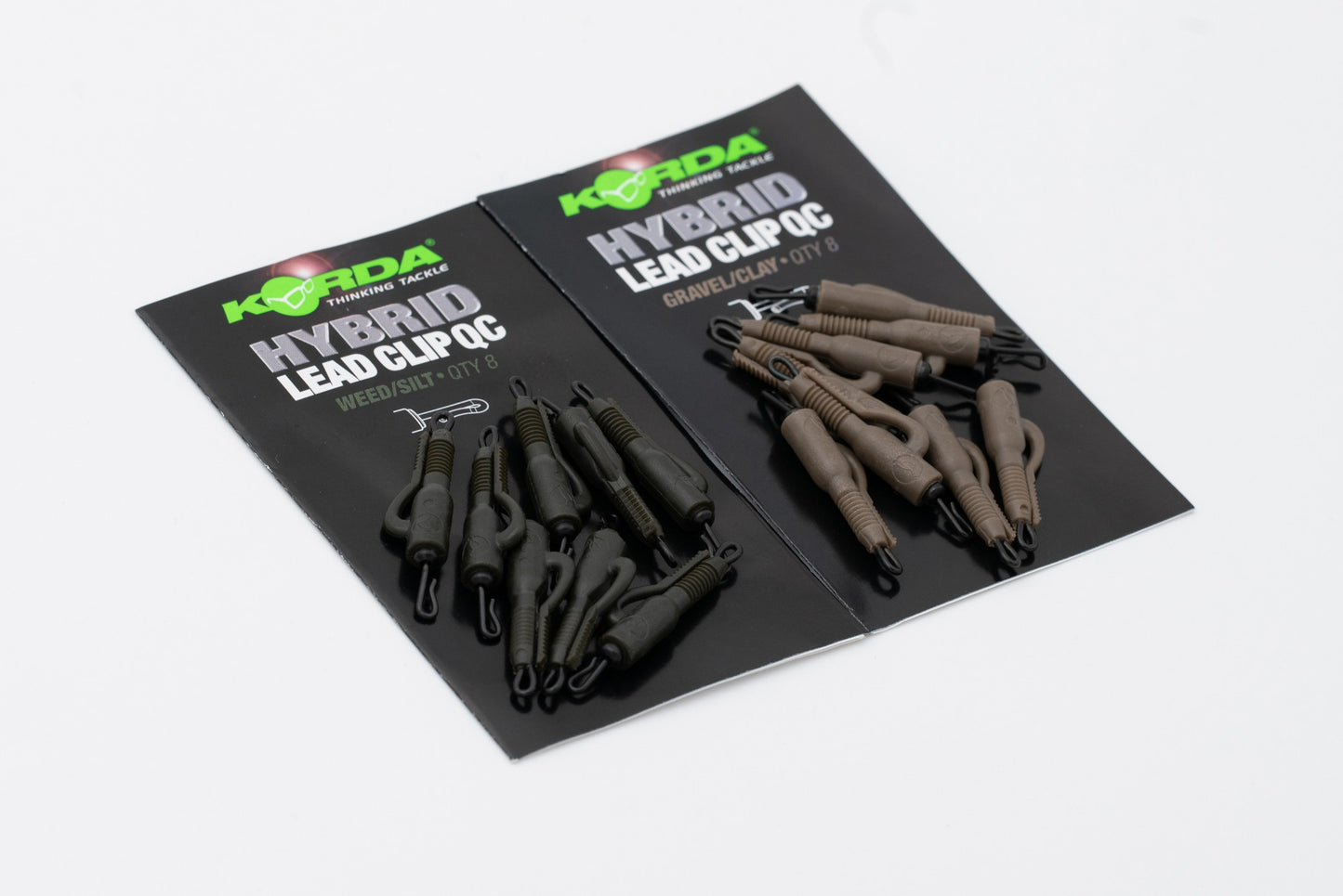 korda Hybrid Lead Clip QC Swivel Gravel/