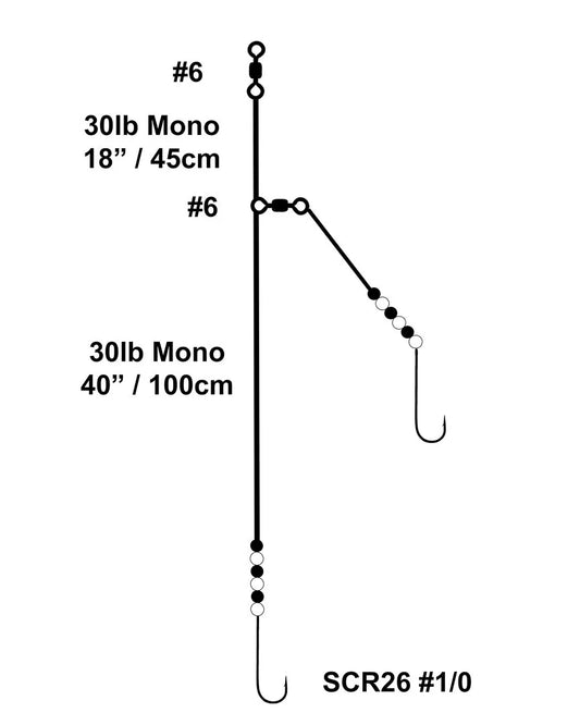 Cox & Rawle Plaice Trace 1/0