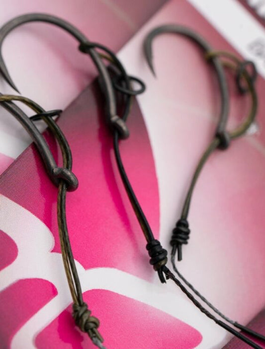 Korda size 4 Krank Choddy kamo Barbed multi rig 30lb