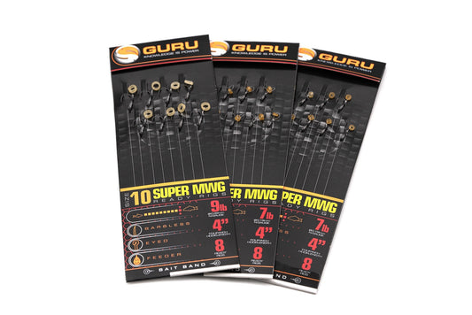 Guru - SMWG Bait Bands 4" 10 (0.19mm)