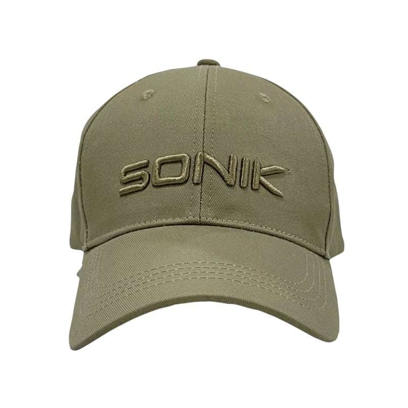 Sonik Baseball Green Cap