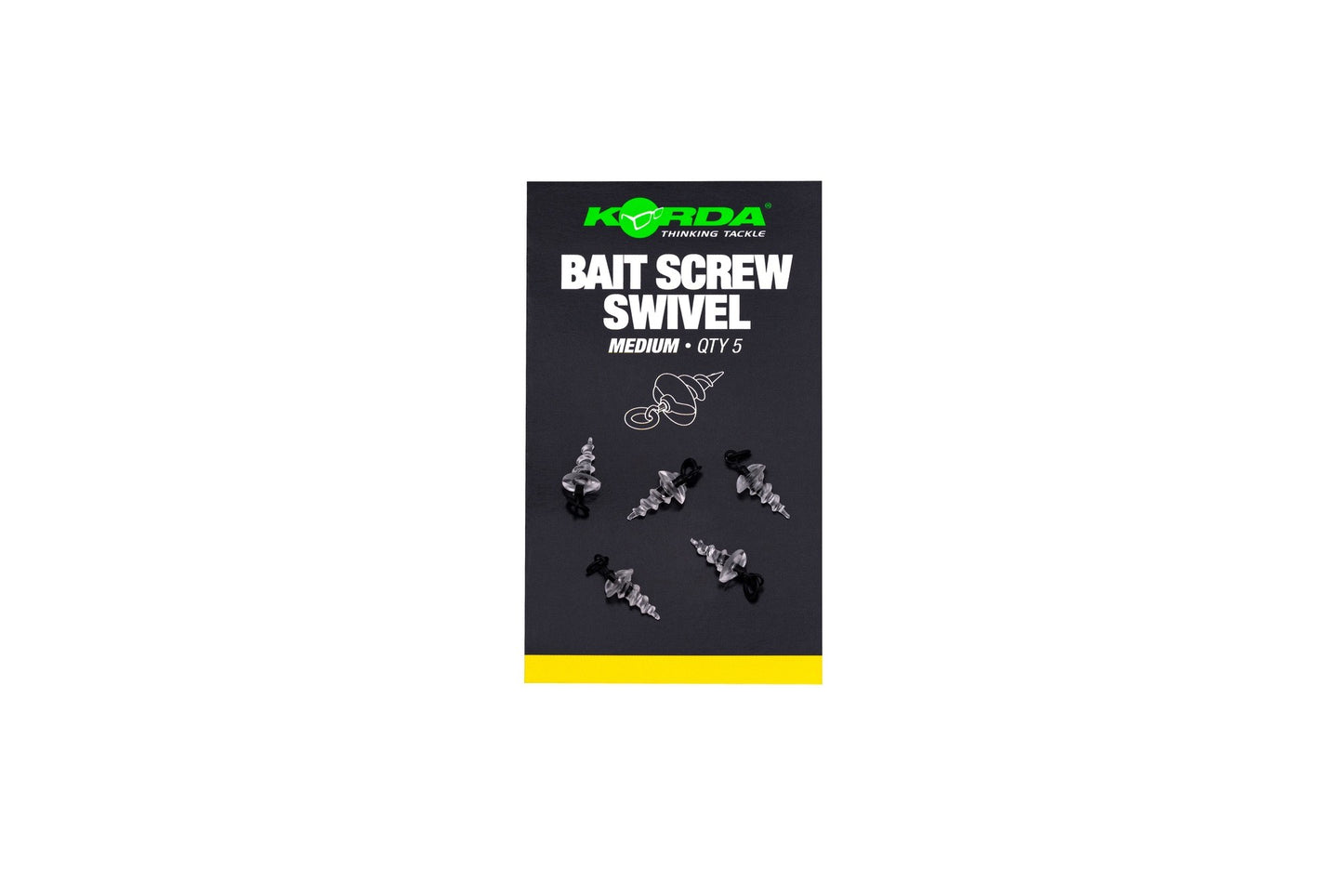 korda Bait Screw Swivel Medium