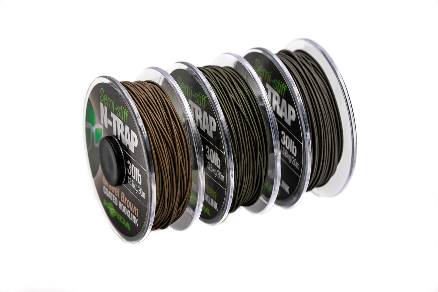 Korda - N-Trap Semi Stiff Weedy Green 20lb 20m