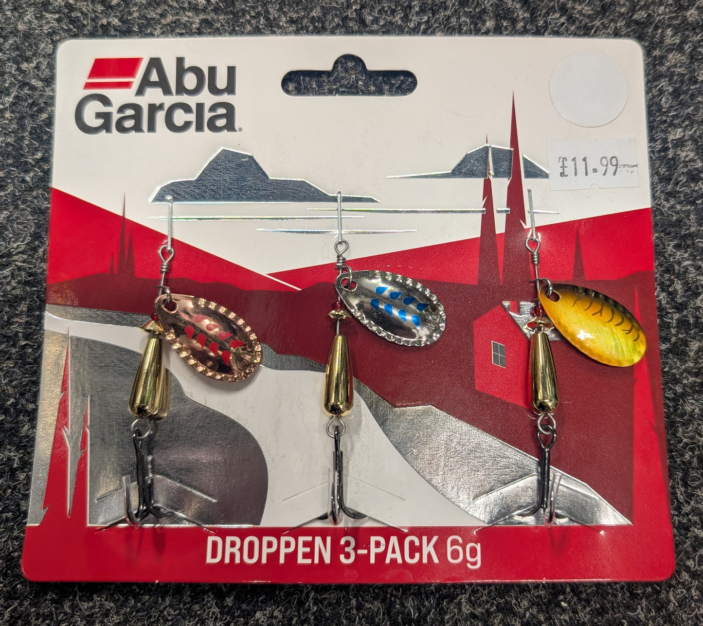 Abu Garcia Dropped 3 Pack 6g