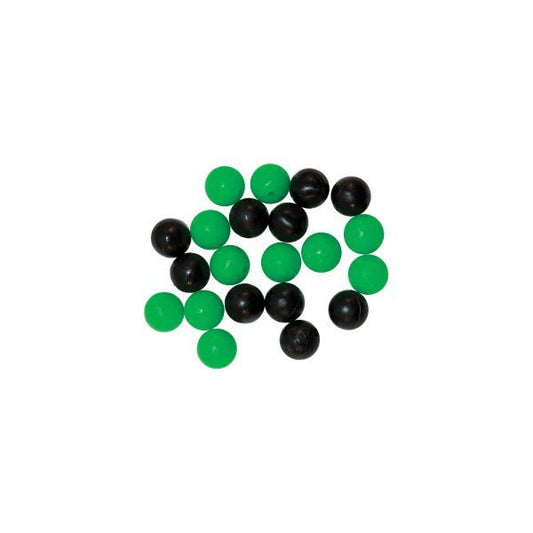 Tronix Round 8m Beads Black/Green