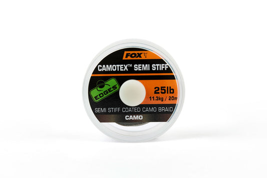 Fox Camotex Semi Stiff Camo 20lb - 20m