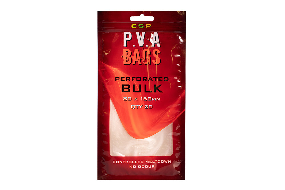 ESP PVA Bag Perforated Bulk 80x160mm