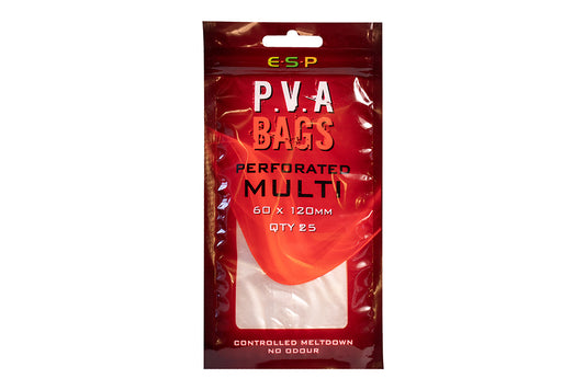 ESP PVA Bags Perforated Size Multi 60 x 120mm