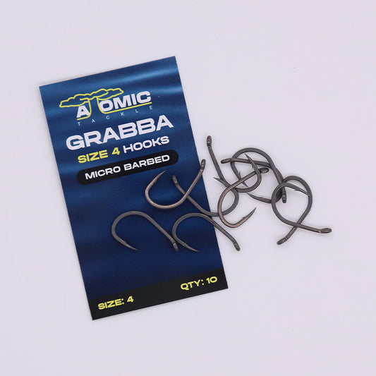 Atomic GRABBA Size 4 Micro Barbed