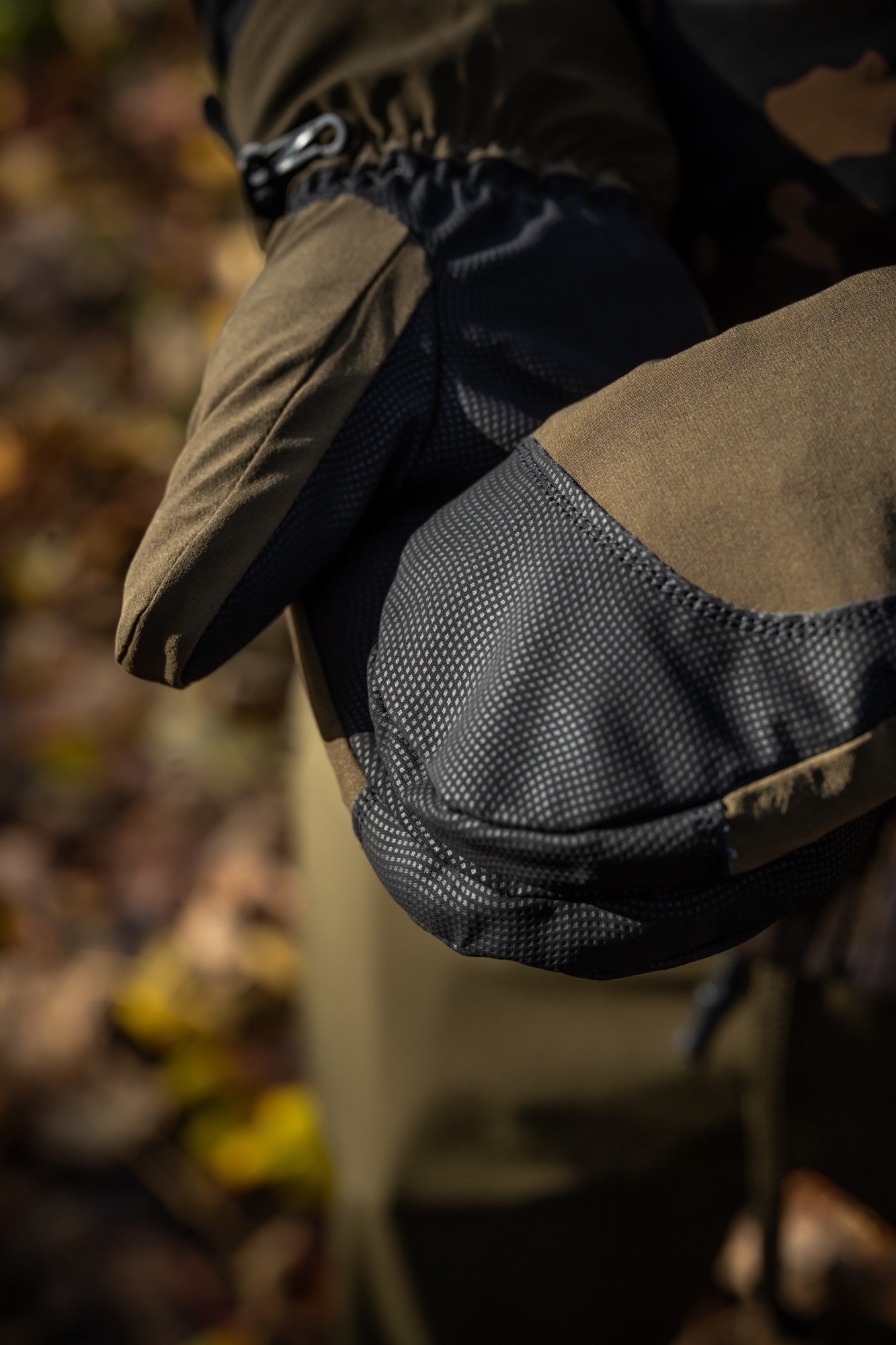 Korda Polar Mittens Dark Olive L/XL