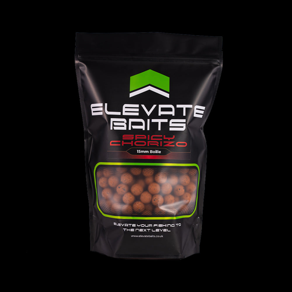 Elevate Spicy Chorizo Boilies 15mm