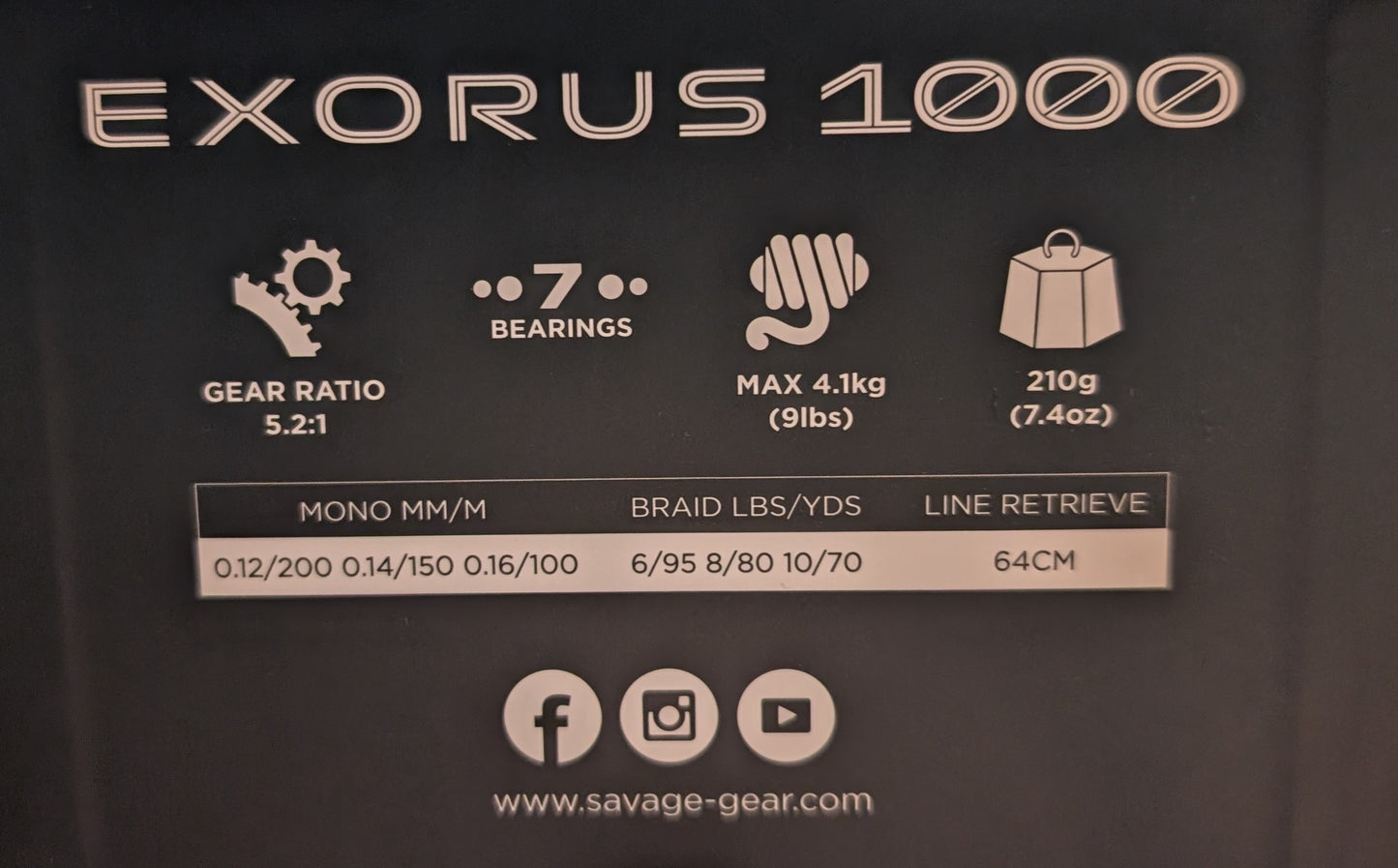 Savage Gear Exorus 1000