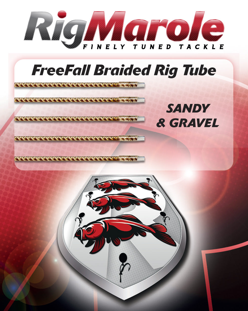 Rig Marole FreeFall Micro Braided Rig Tube Sandy&Grey 3x1m – New Romney ...