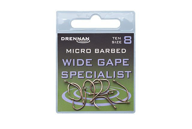 Drennan Micro Barbed Wipe Gape Specialist Hook Size 6