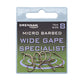 Drennan Micro Barbed Wide Gape Specialist Hook Size 10