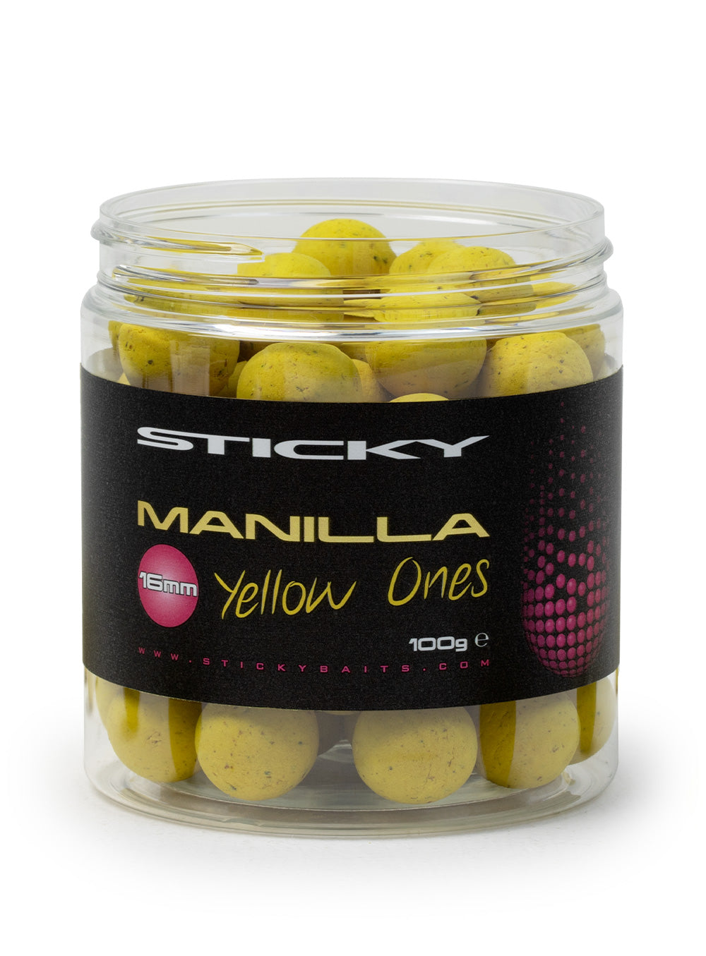 Sticky Baits 14mm  Manilla yellow pop up