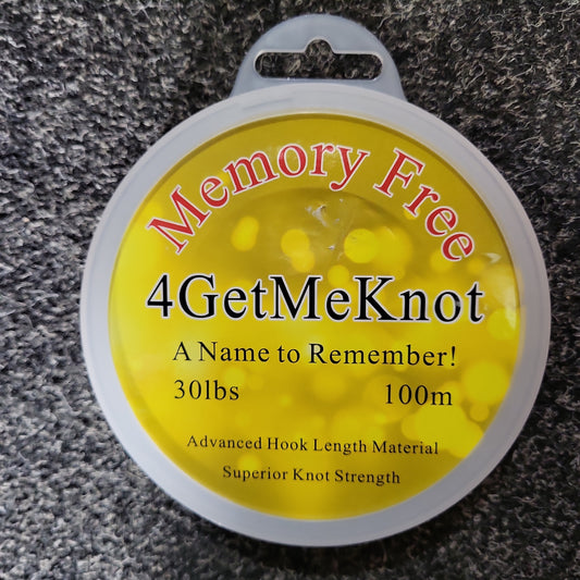 Memory Free 4GetMeKnot 30lbs Clear Line