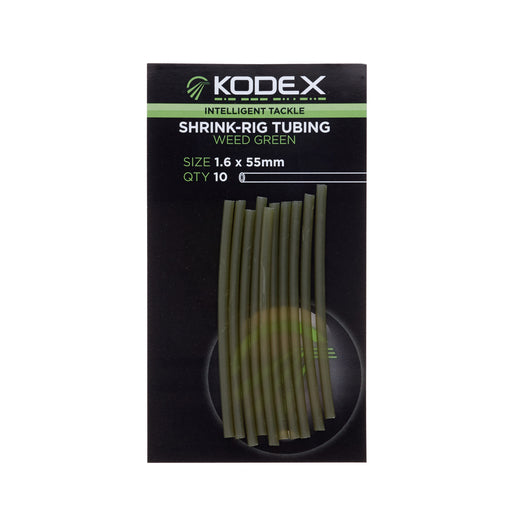 SHRINK-RIG TUBING WEED GREEN 1.6X 55MM