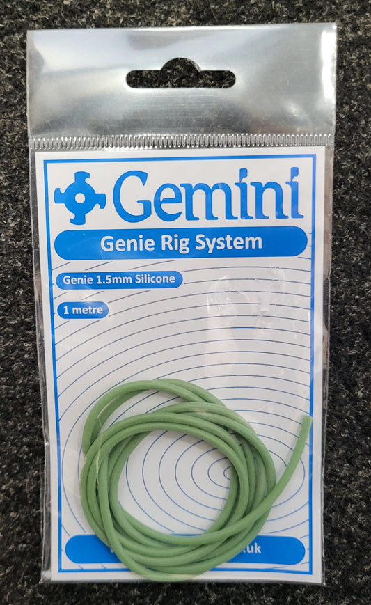 Genie 1.5 Silicone Rig Tubing Green 1m