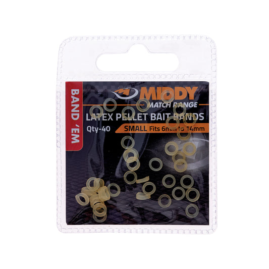 MIDDY Band 'Em Latex Bands - Small 6-14mm (40pc pkt)