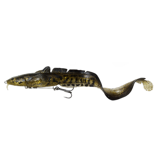 Savage 3D BURBOT SHALLOW 25CM 70G SLOW SINK GOLD BURBOT UV