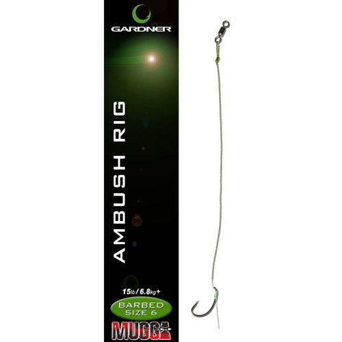 Gardner Ambush Rig Size 6 Barbless