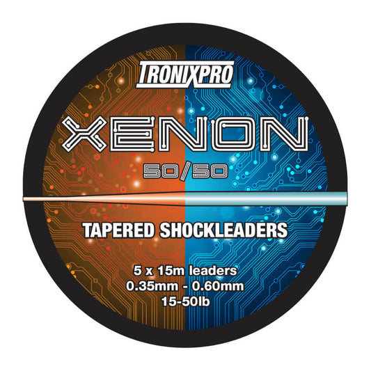 Tronixpro Xenon Tapered ShockLeaders. Size 26-80lb