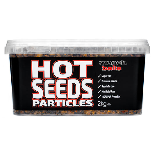 Munch Baits Hot Seeds Particles 3KG Tub